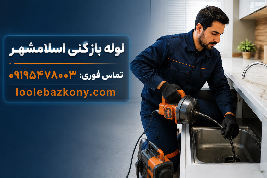لوله بازکنی شبانه روزی اسلامشهر