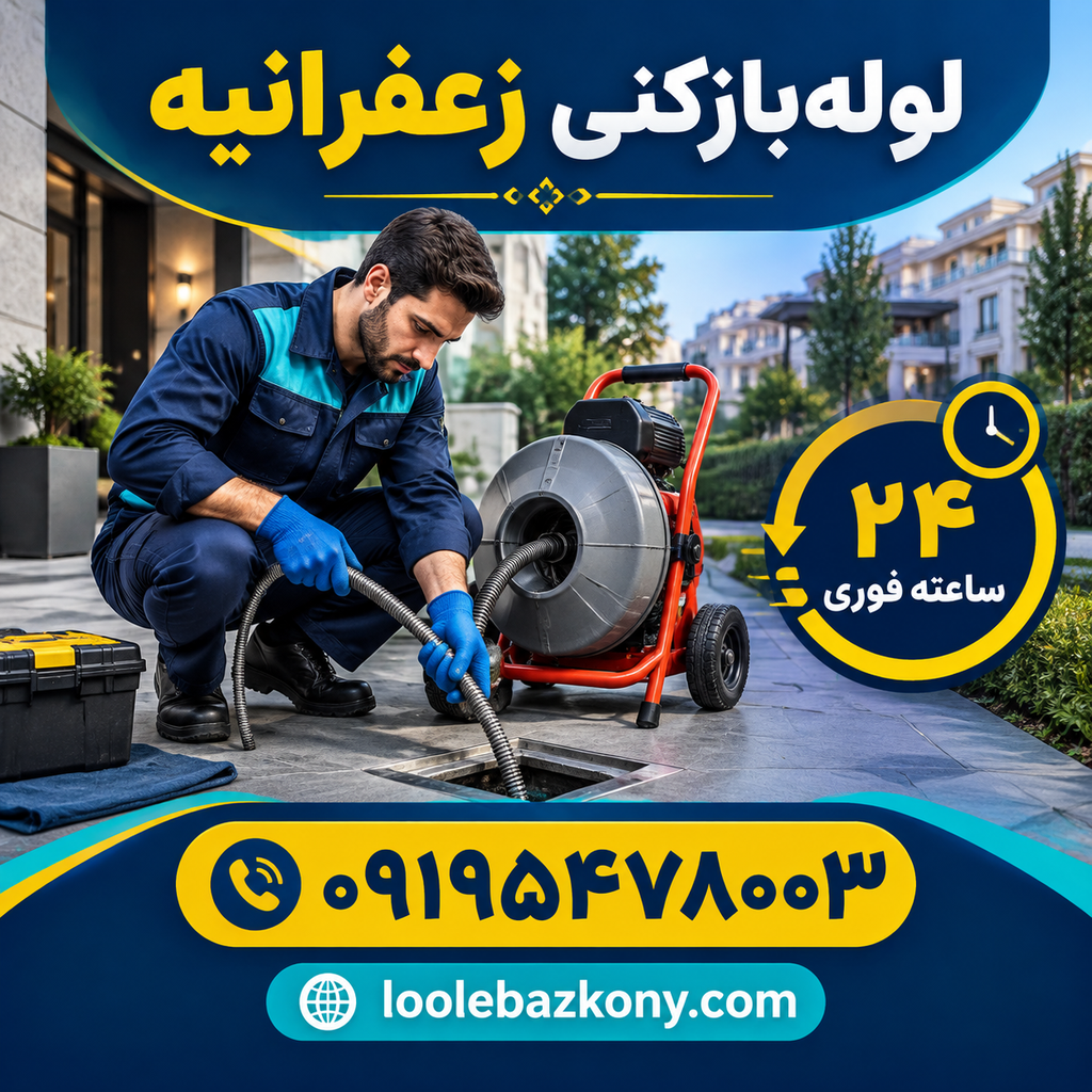 لوله بازکنی زعفرانیه